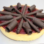 Raspberry Choc Fudge Tart